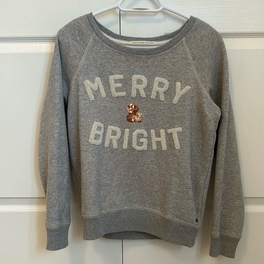 American Eagle Merry & Bright Crewneck